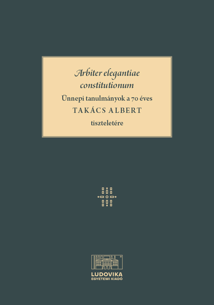 Arbiter elegantiae constitutionum